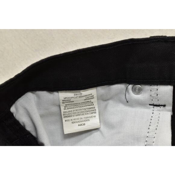 Men Jeans Dickies 44x30 Cotton Blend Black Dark Carpenter Loose Fit - Picture 6 of 8